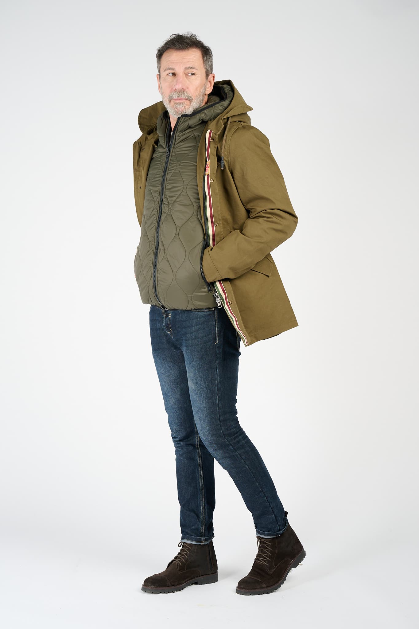 Parka Uomo Lungo - Barone Firenze