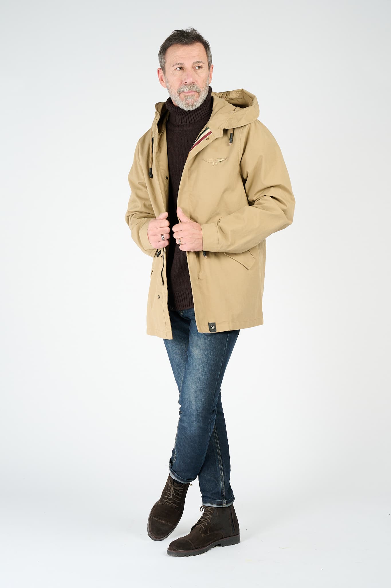 Parka Uomo Lungo - Barone Firenze