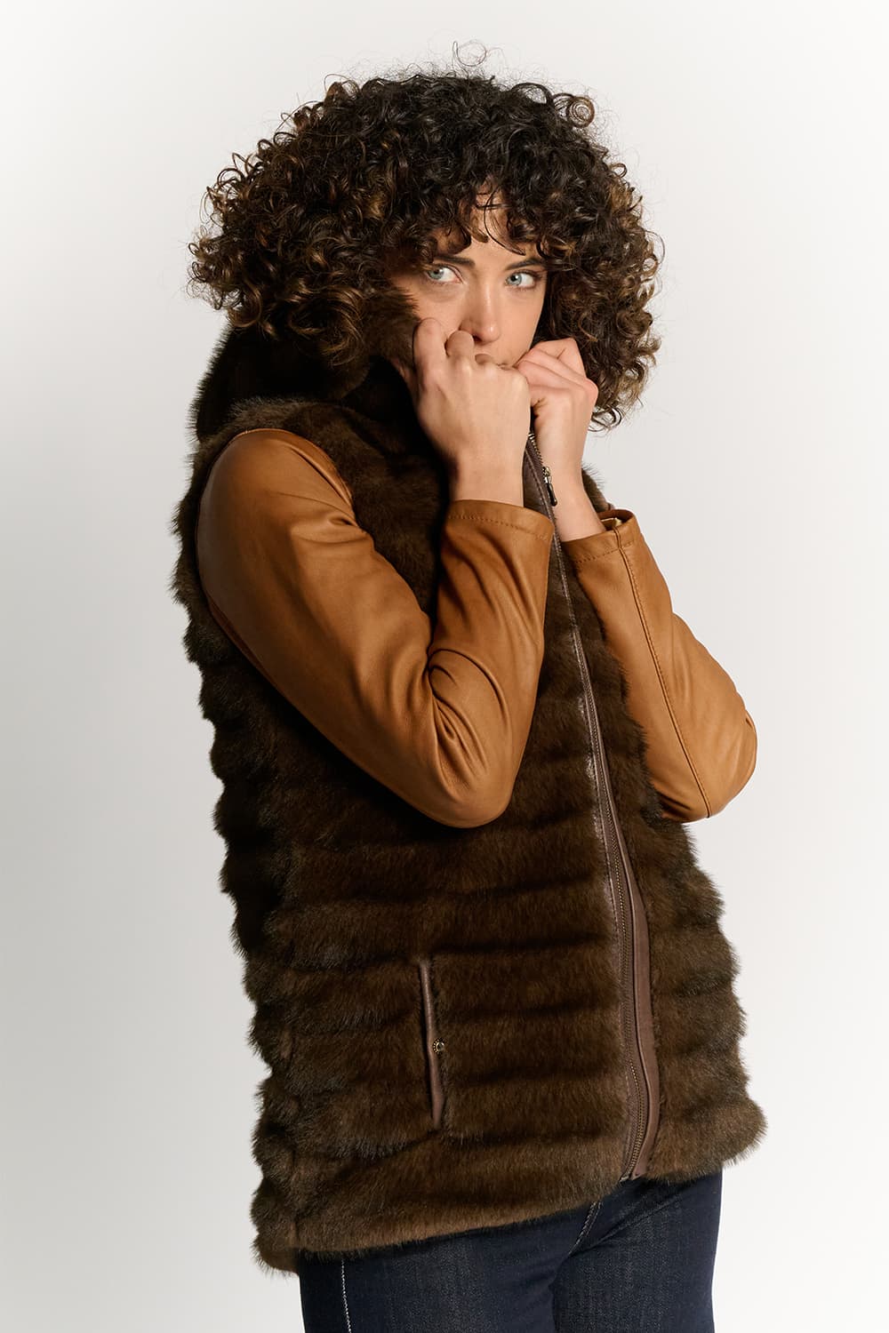 Gilet Cortina Testa di Moro