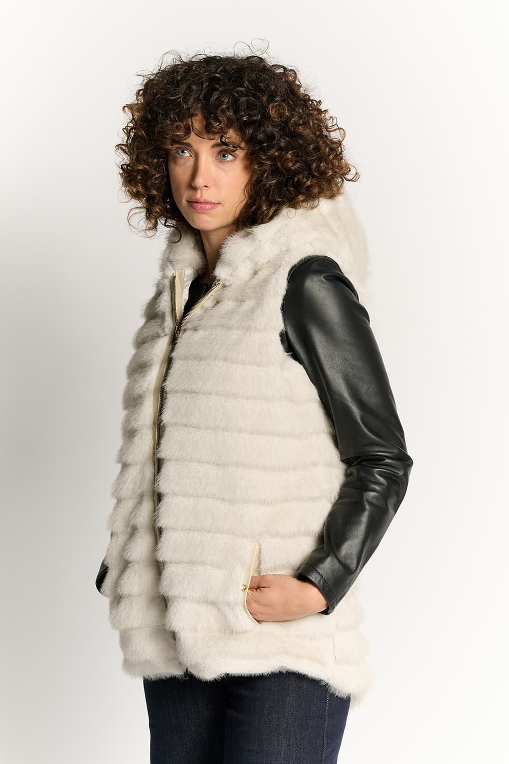 Gilet Cortina Panna