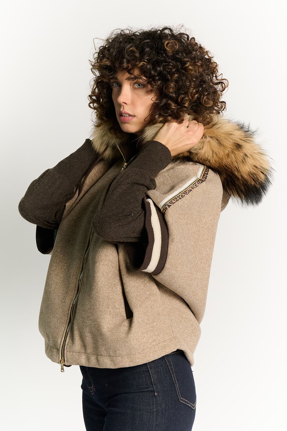 Poncho Marta Nocciola donna Barone firenze - 3