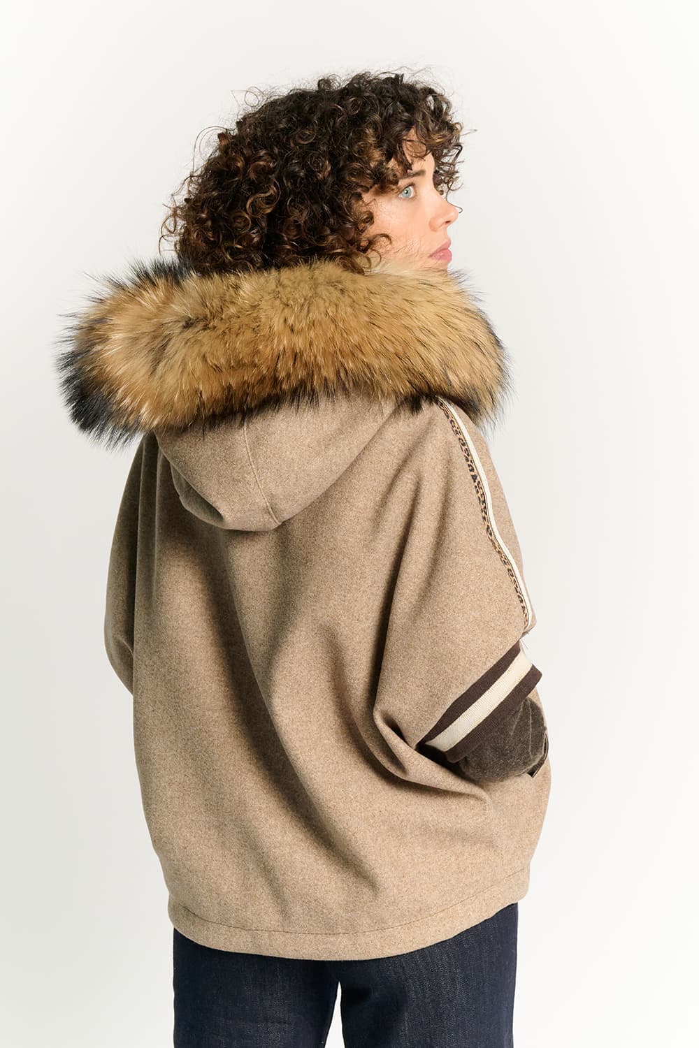 Poncho Marta Nocciola donna Barone firenze - 4