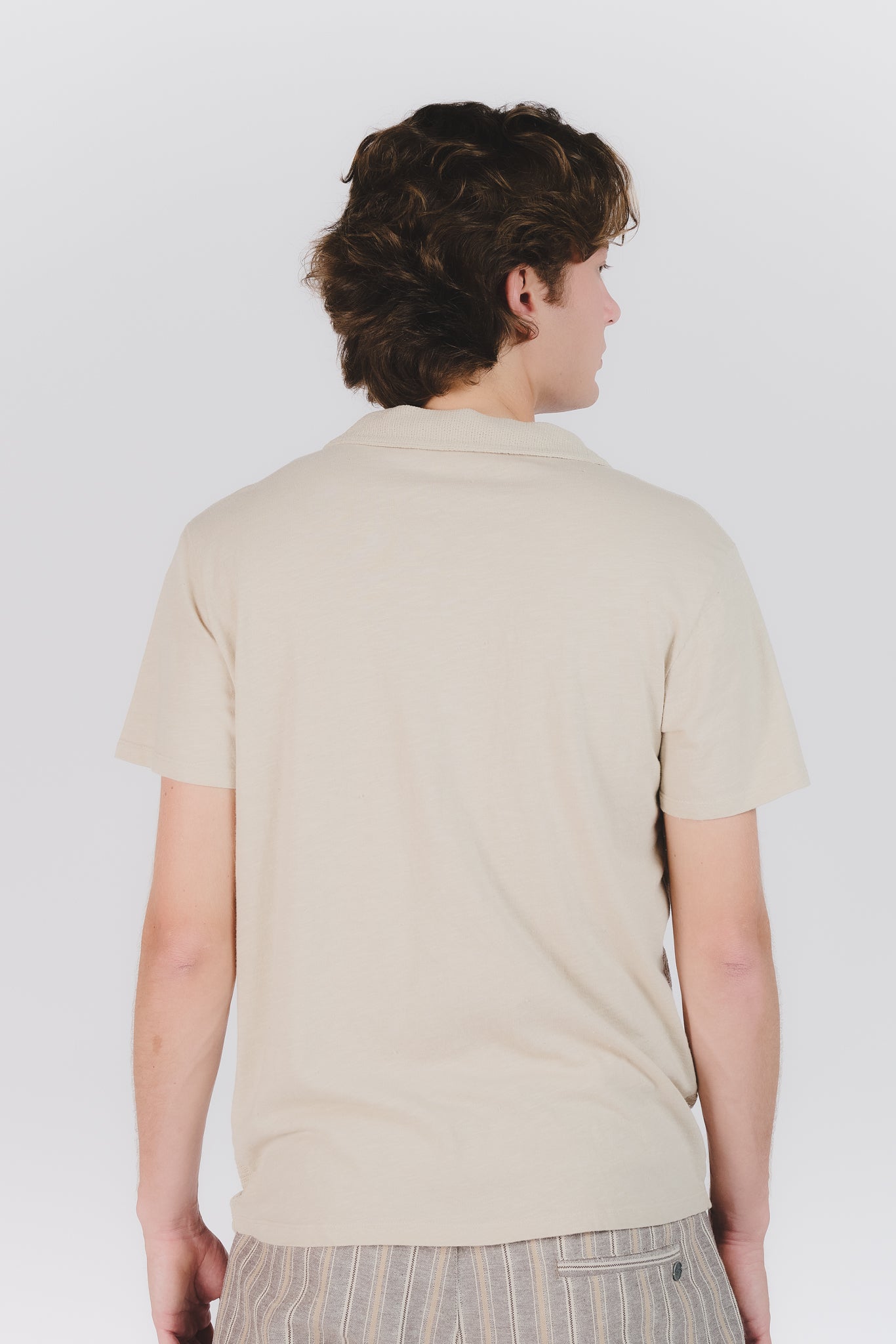Polo Uomo Beige uomo Barone firenze - 3