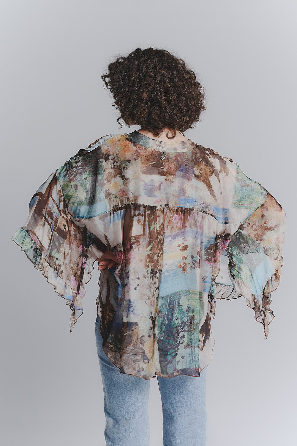Blusa Seta Panorama Barone firenze - 2