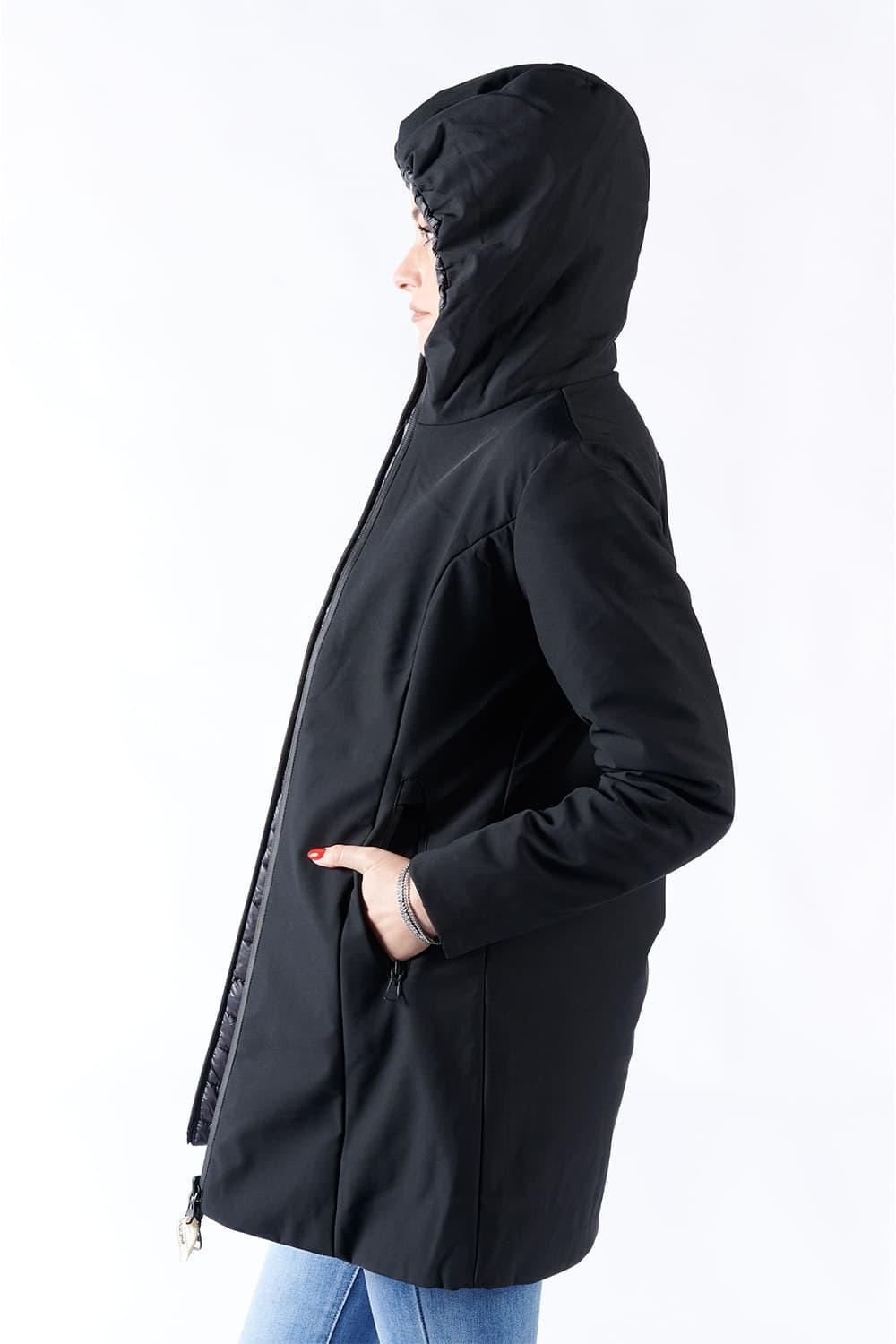 Piumino Termico Donna Lungo Nero donna Barone firenze - 5