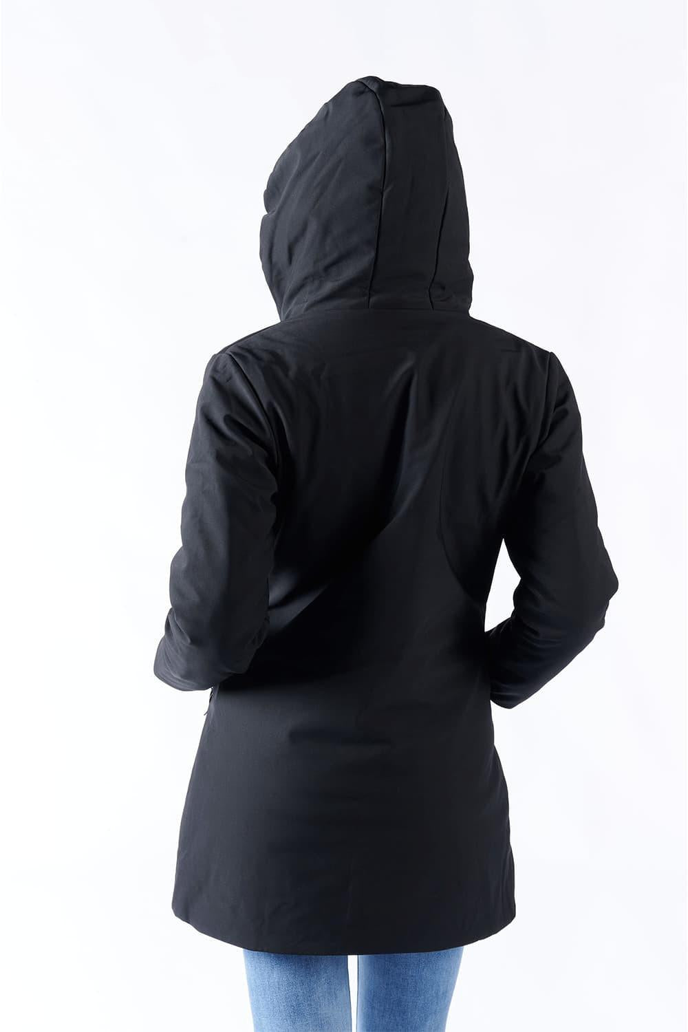 Piumino Termico Donna Lungo Nero donna Barone firenze - 6