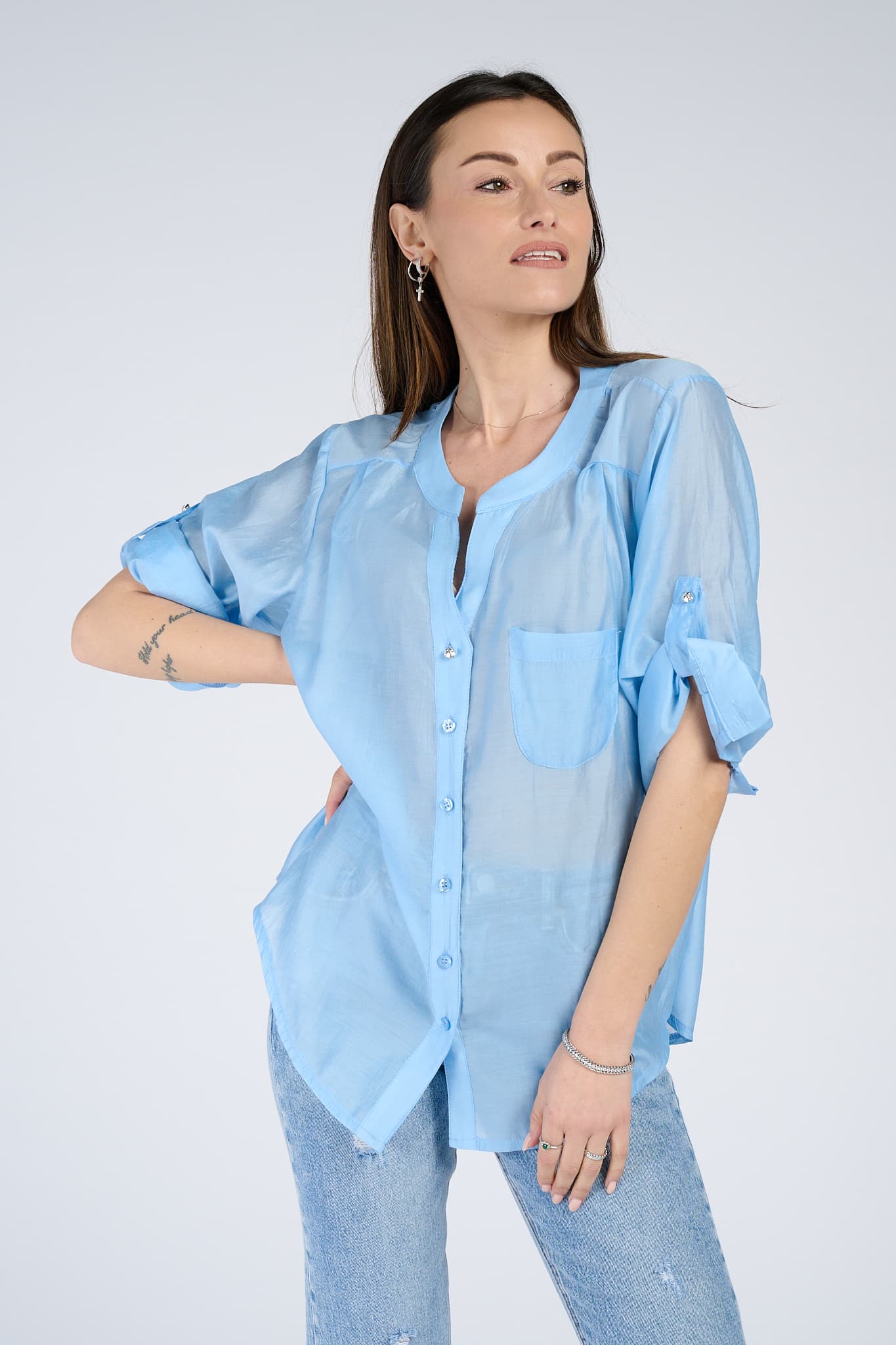 Camicia Coreana Donna - Barone Firenze