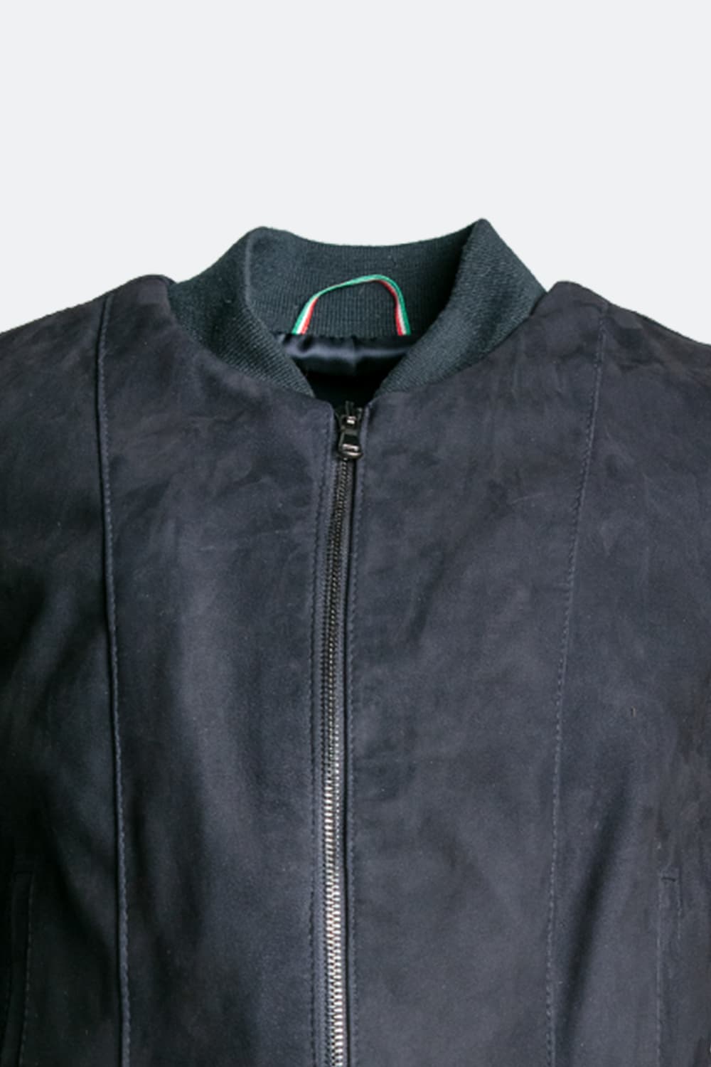 Ambra camoscio giacca 100% vera pelle Made in Italy - Barone Firenze