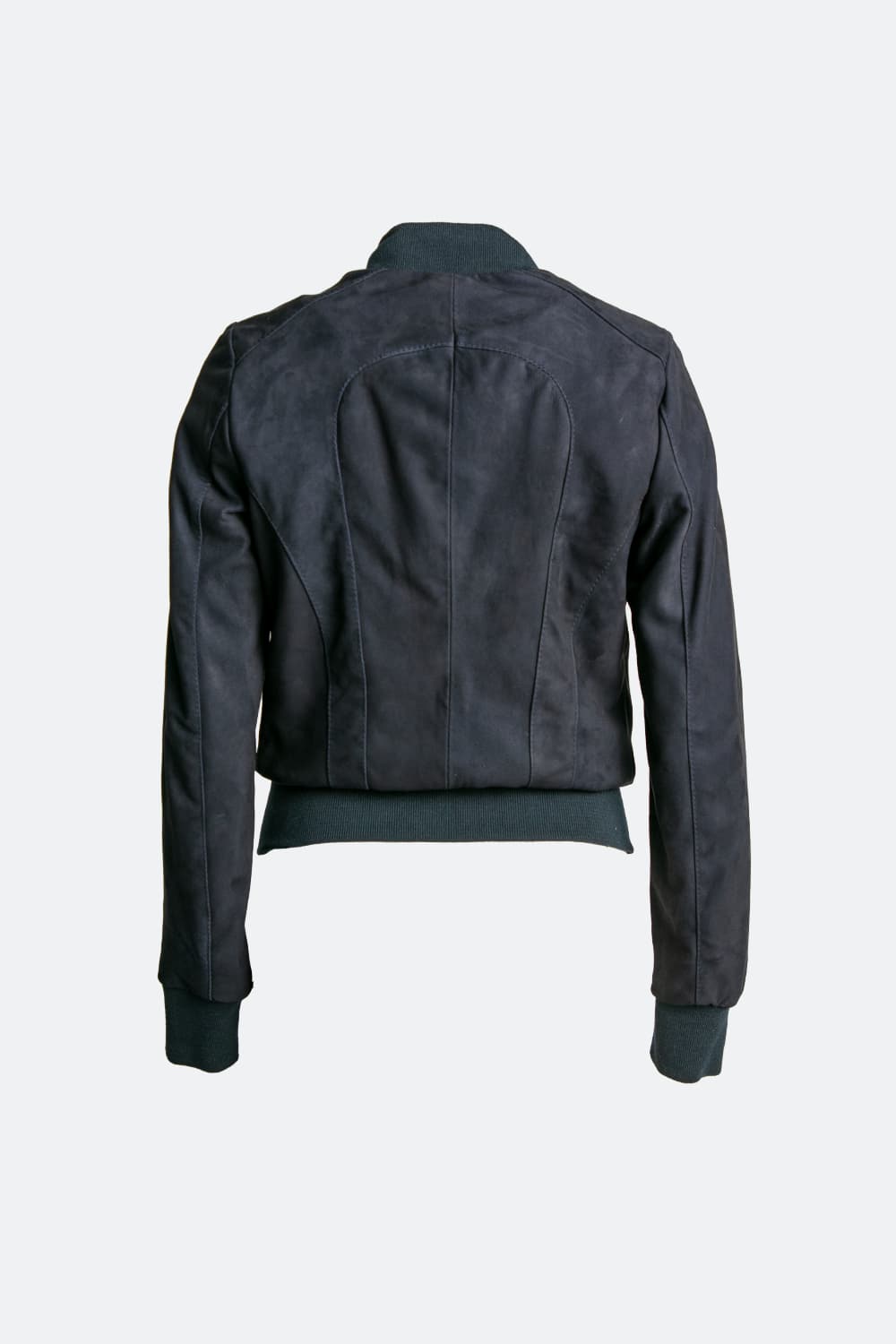 Ambra camoscio giacca 100% vera pelle Made in Italy - Barone Firenze