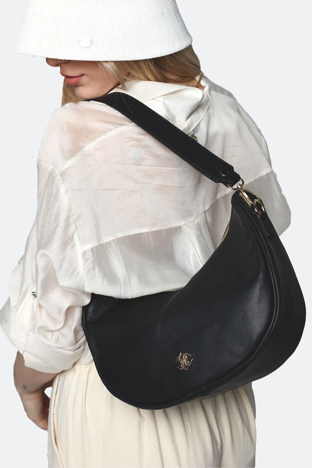 Bloom borsa donna 100% vera pelle Made in Italy - Barone Firenze