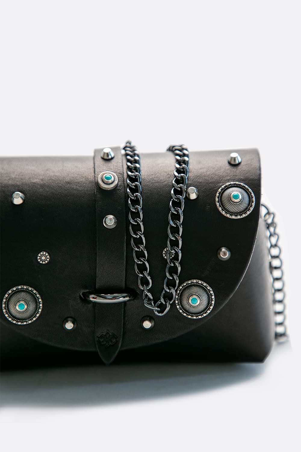 Bubble Bag Rock borsa donna 100% vera pelle Made in Italy - Barone Firenze