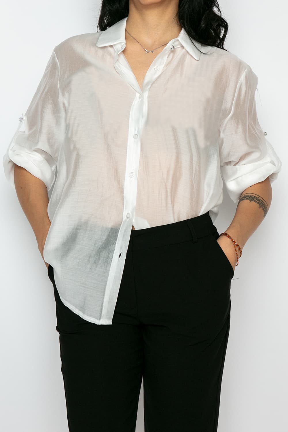 Camicia Classica Donna - Barone Firenze