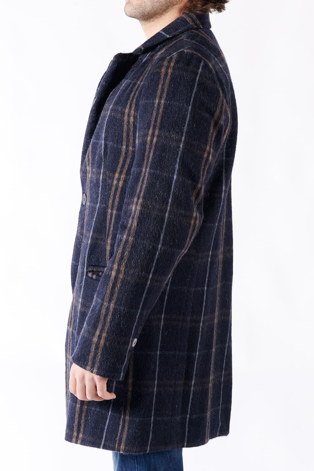 Cappotto Classico Uomo Misto Cachemire uomo Barone firenze - 2