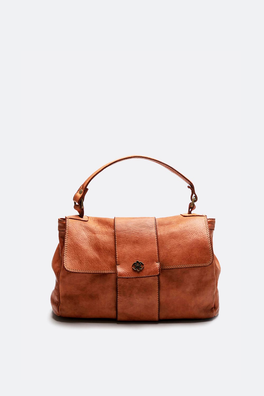 Carrara borsa donna postina 100% vera pelle Made in Italy - Barone Firenze