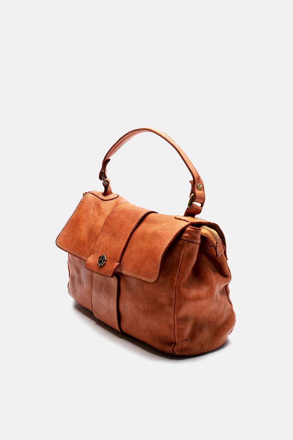Carrara borsa donna postina 100% vera pelle Made in Italy - Barone Firenze