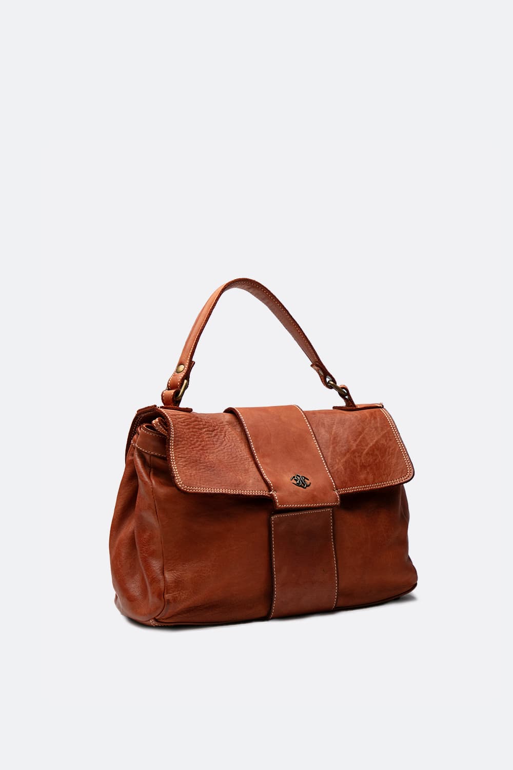 Carrara borsa donna postina 100% vera pelle Made in Italy - Barone Firenze