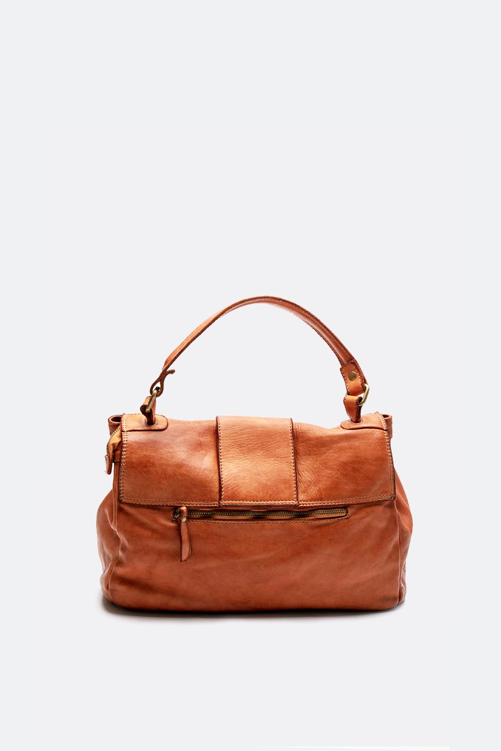 Carrara borsa donna postina 100% vera pelle Made in Italy - Barone Firenze