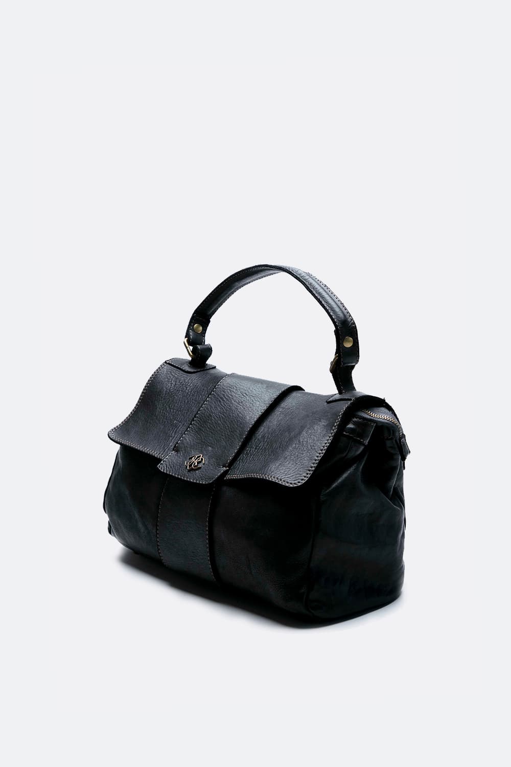 Carrara borsa donna postina 100% vera pelle Made in Italy - Barone Firenze