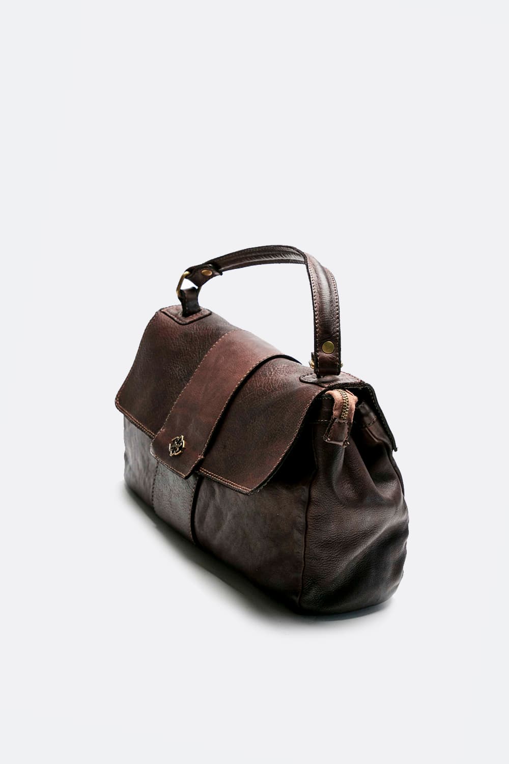 Carrara borsa donna postina 100% vera pelle Made in Italy - Barone Firenze