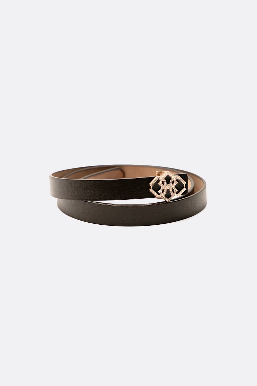 Cintura Mini Logo 100% vera pelle Made in Italy - Barone Firenze