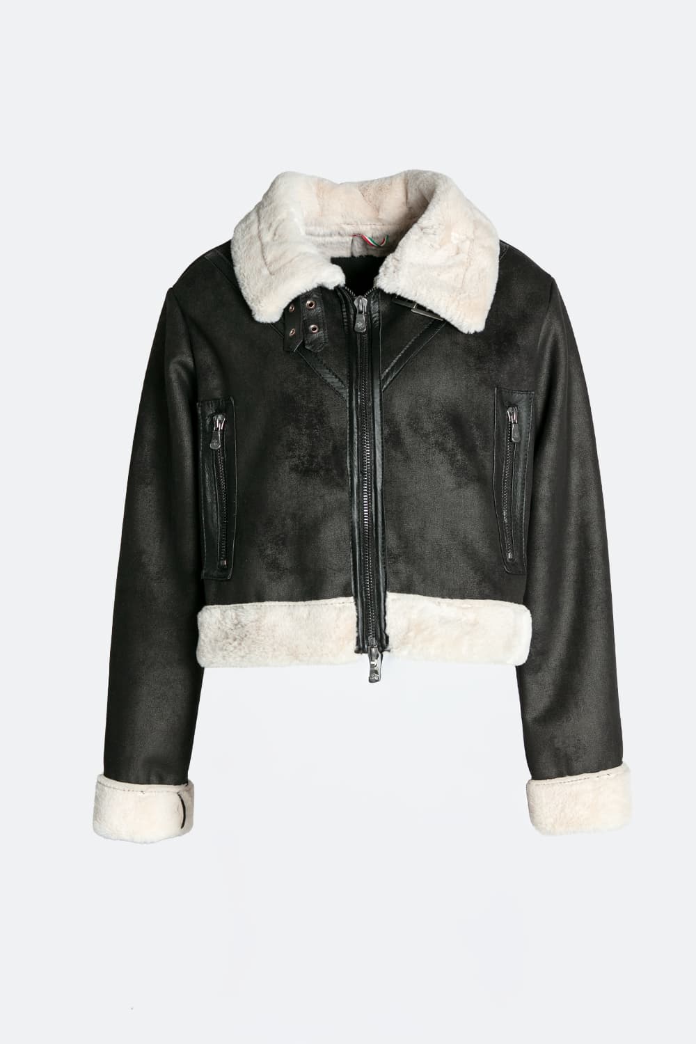 Ginevra Shearling Style Nero