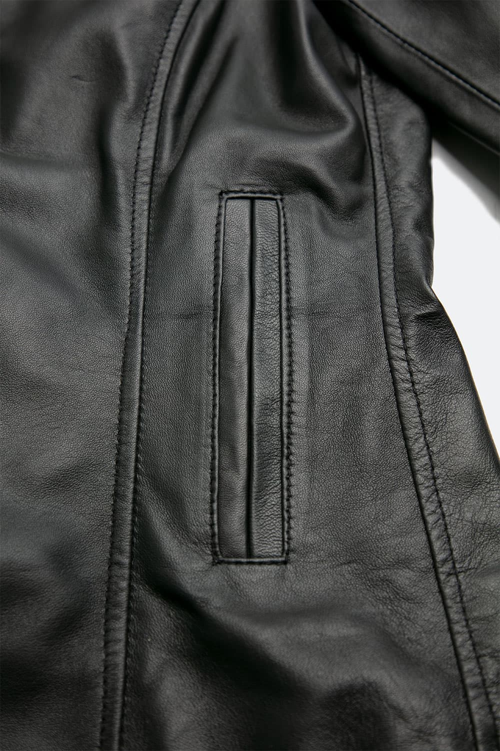 Ire Gold Collo Chanel Sfoderato giacca donna 100% vera pelle Made in Italy - Barone Firenze