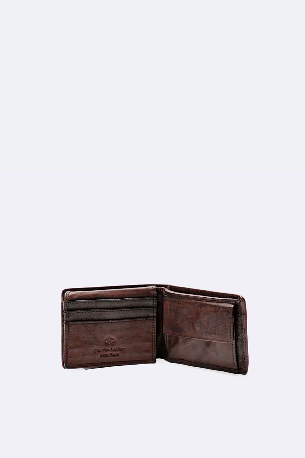 Portafoglio Liscio Uomo in pelle 100% vera pelle Made in Italy | Barone Firenze