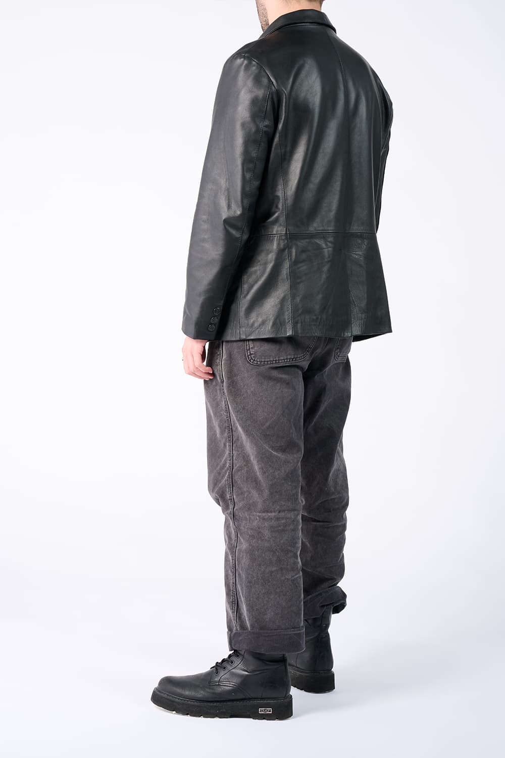 Blazer Raimondo uomo 100% vera pelle Made in Italy - Barone Firenze