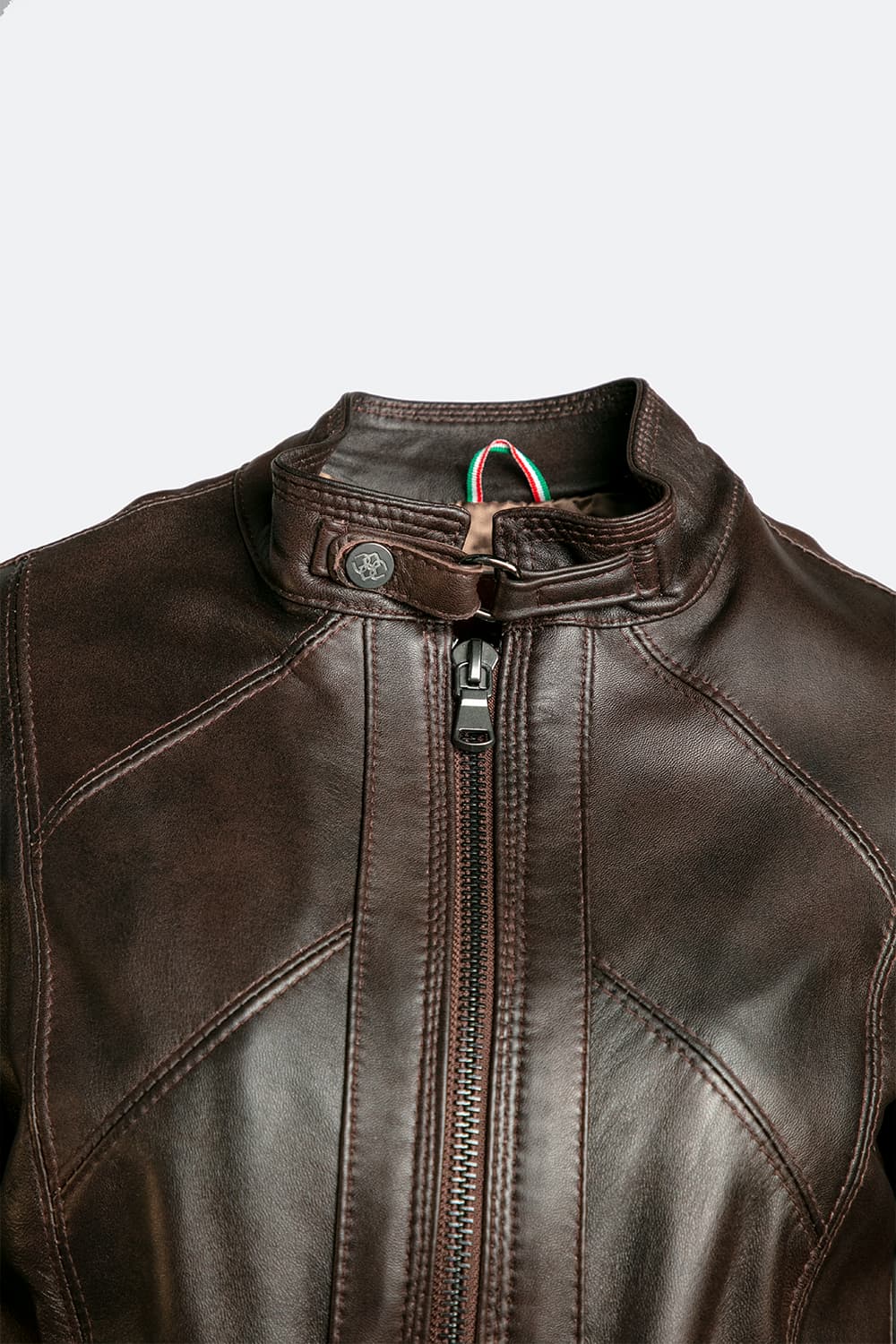 Sofia giacca donna 100% vera pelle Made in Italy - Barone Firenze