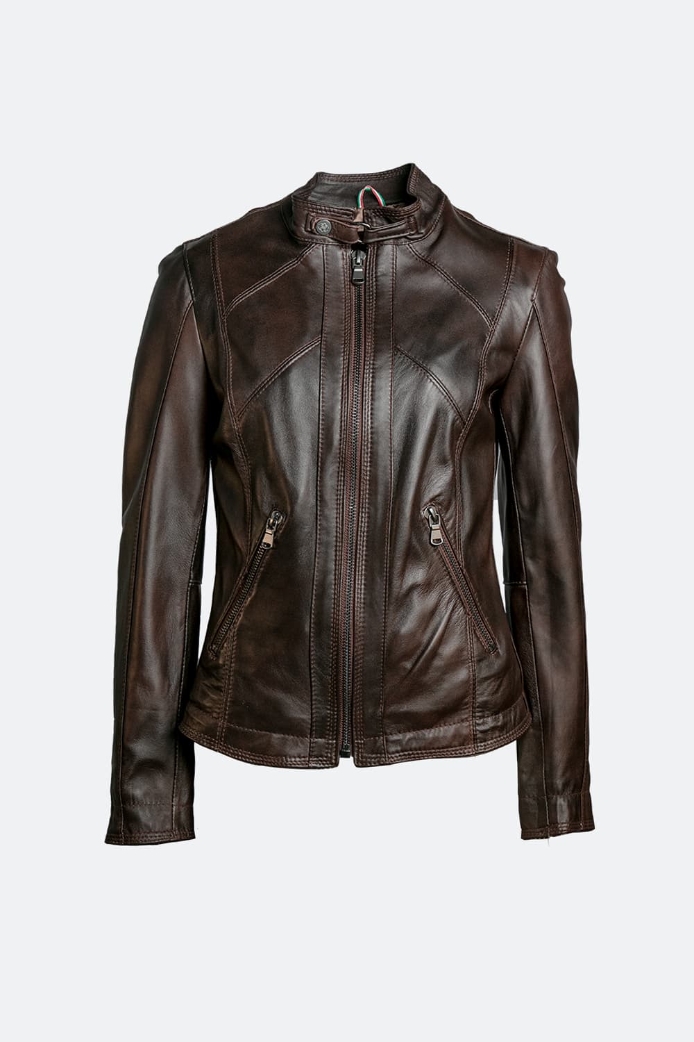 Sofia giacca donna 100% vera pelle Made in Italy - Barone Firenze