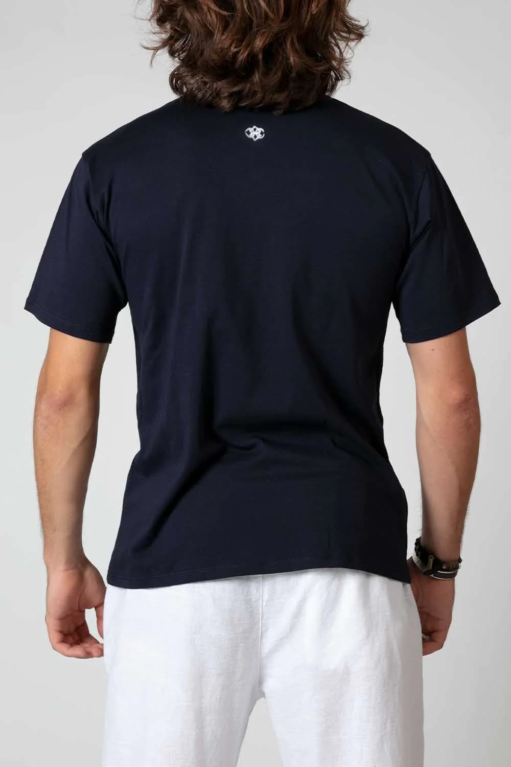 T-Shirt Uomo Barone Ricamo Back - Barone Firenze