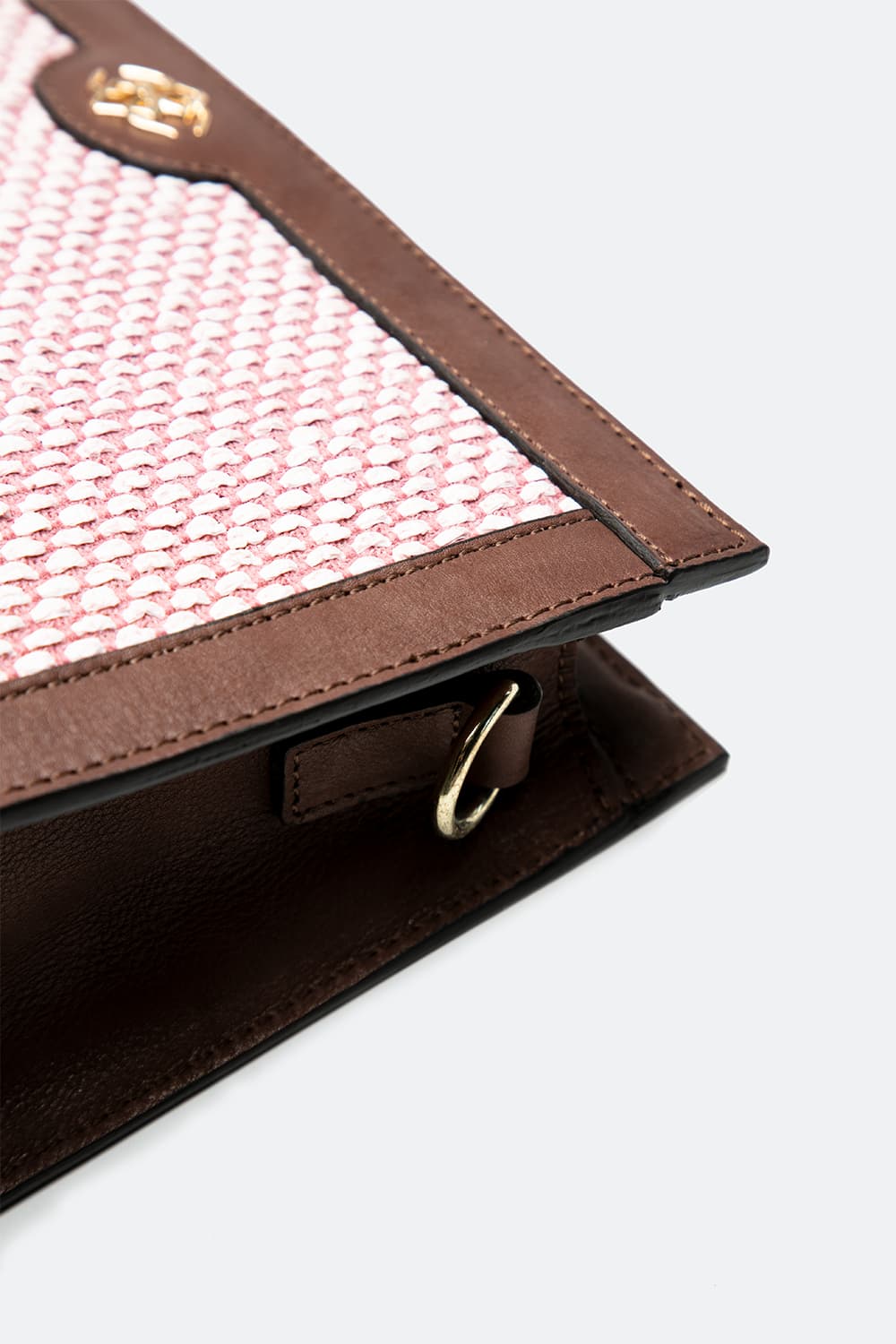Venere Rigida Rafia borsa 100% vera pelle Made in Italy - Barone Firenze