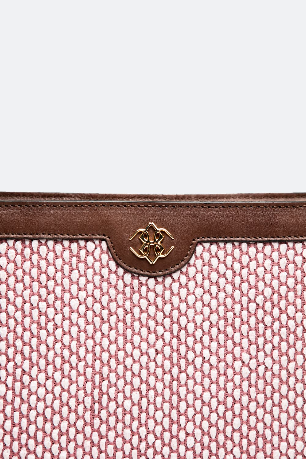Venere Rigida Rafia borsa 100% vera pelle Made in Italy - Barone Firenze