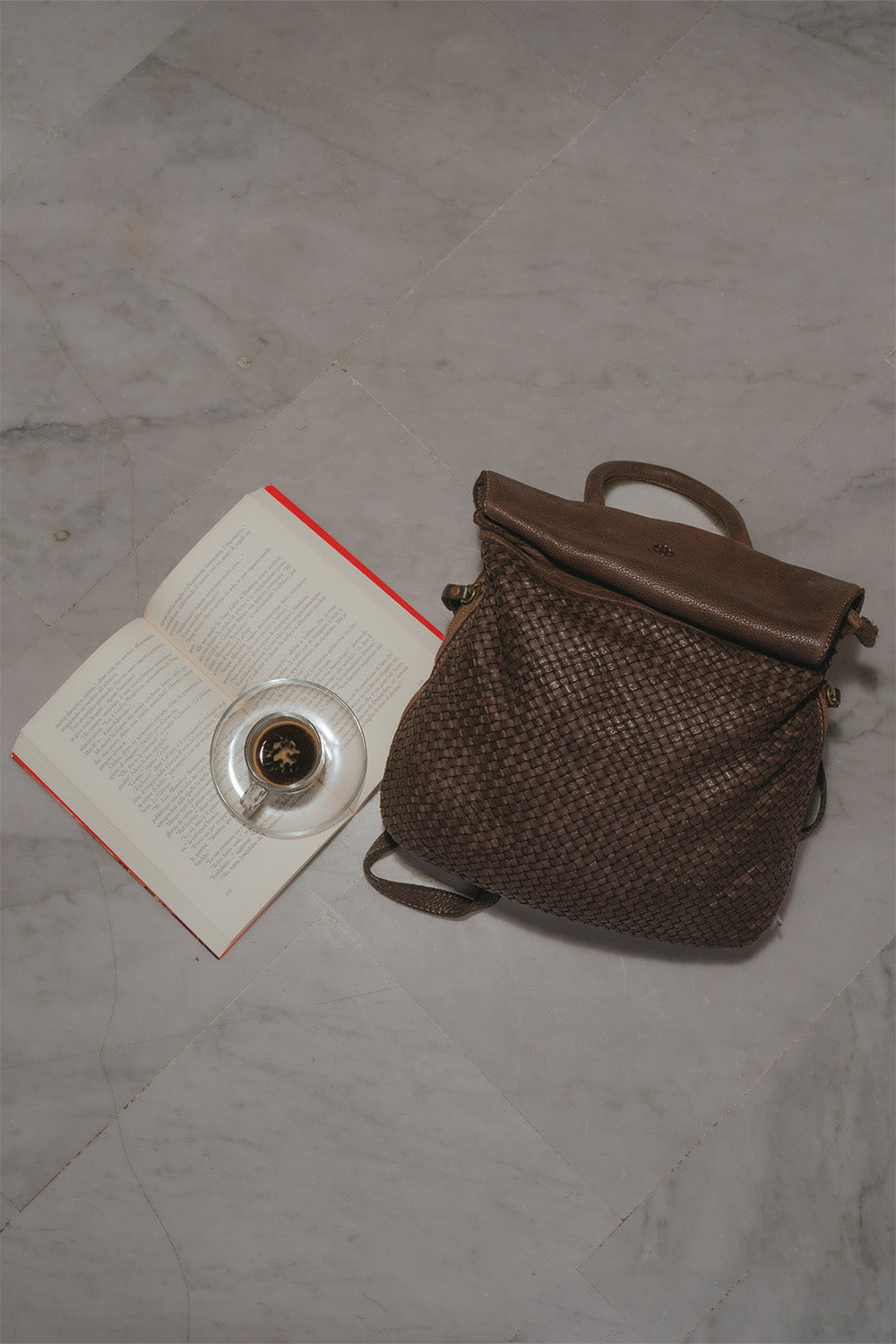 Zaino Pisa donna 100% vera pelle Made in Italy - Barone Firenze