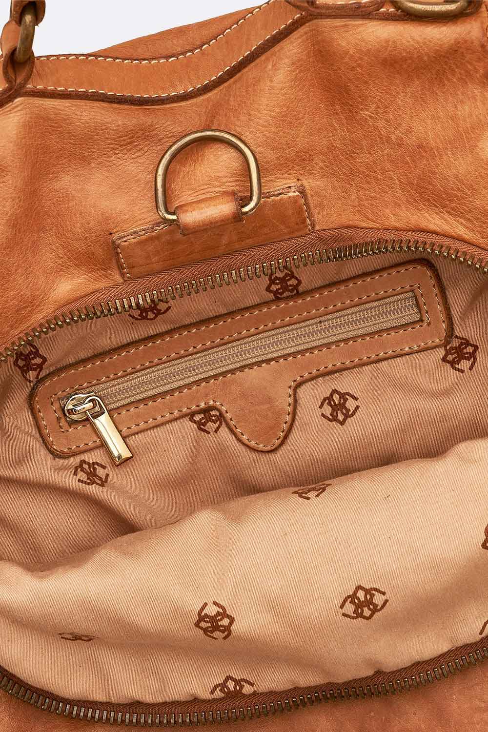 Arezzo Gold zaino 100% vera pelle Made in Italy - Barone Firenze