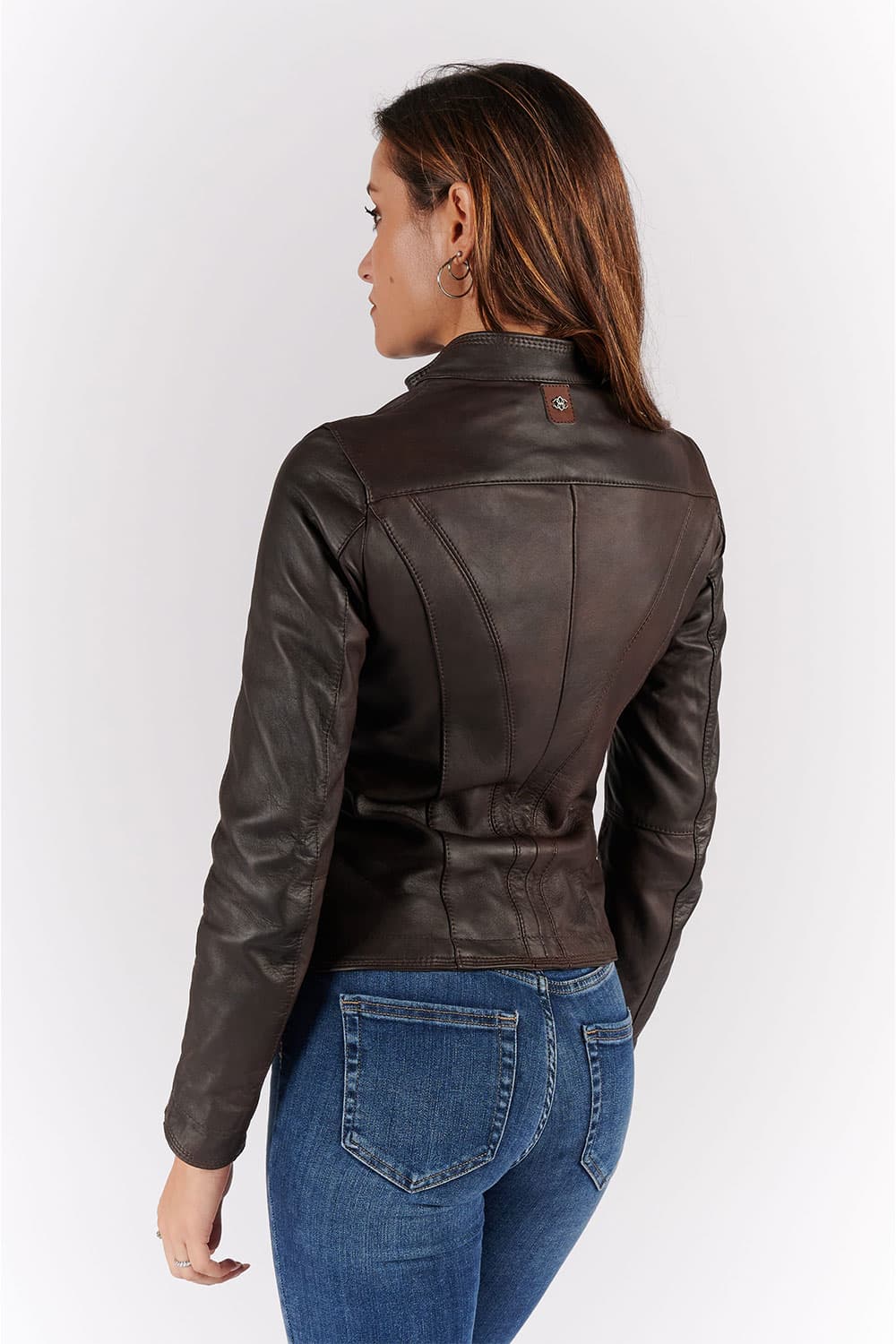 Sofia giacca donna 100% vera pelle Made in Italy - Barone Firenze
