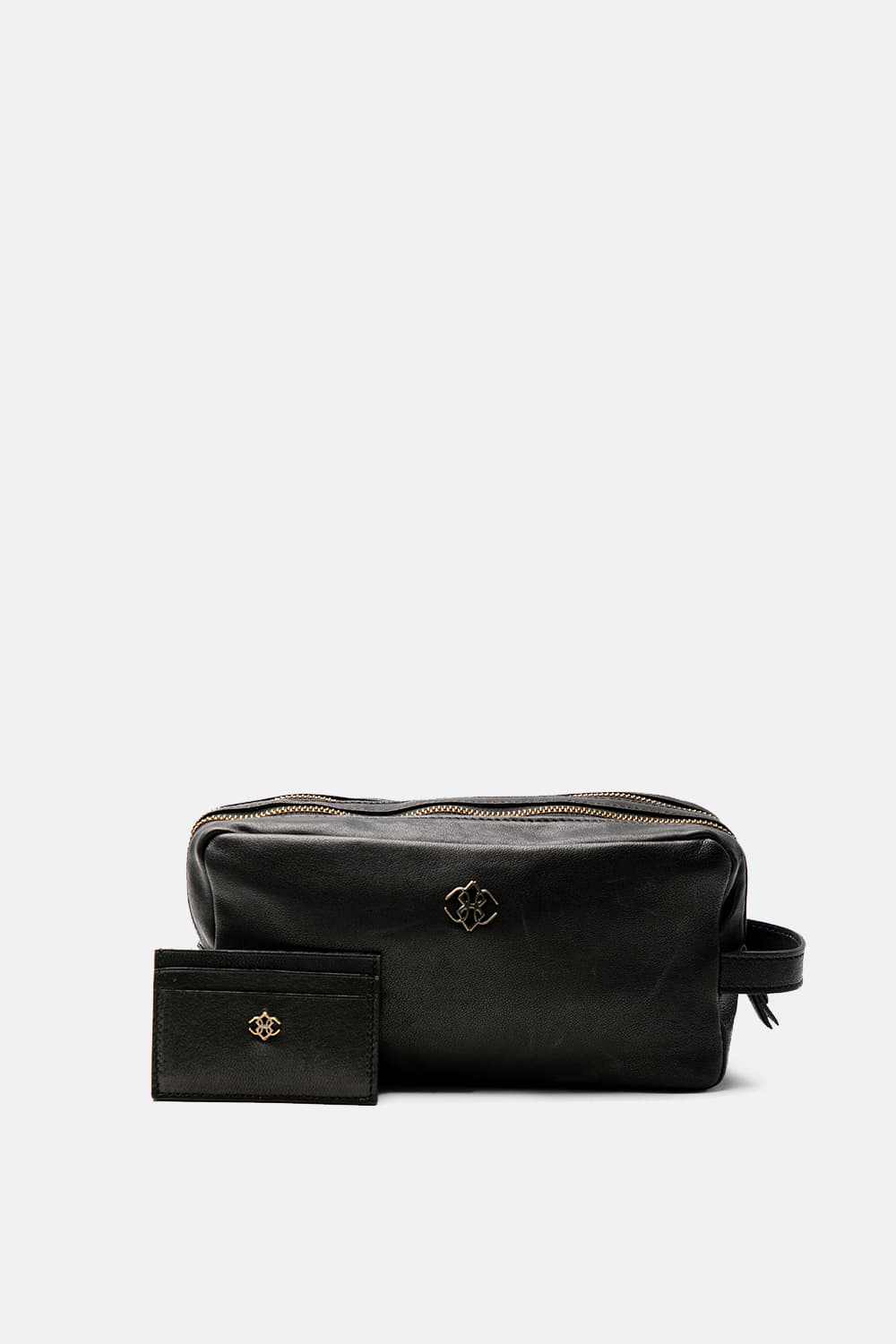 Beauty Case 100% genuine leather Made in Italy - Barone Firenze