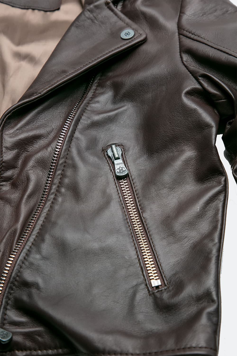 Chiodo Donna Bis jacket 100% genuine leather Made in Italy - Barone Firenze