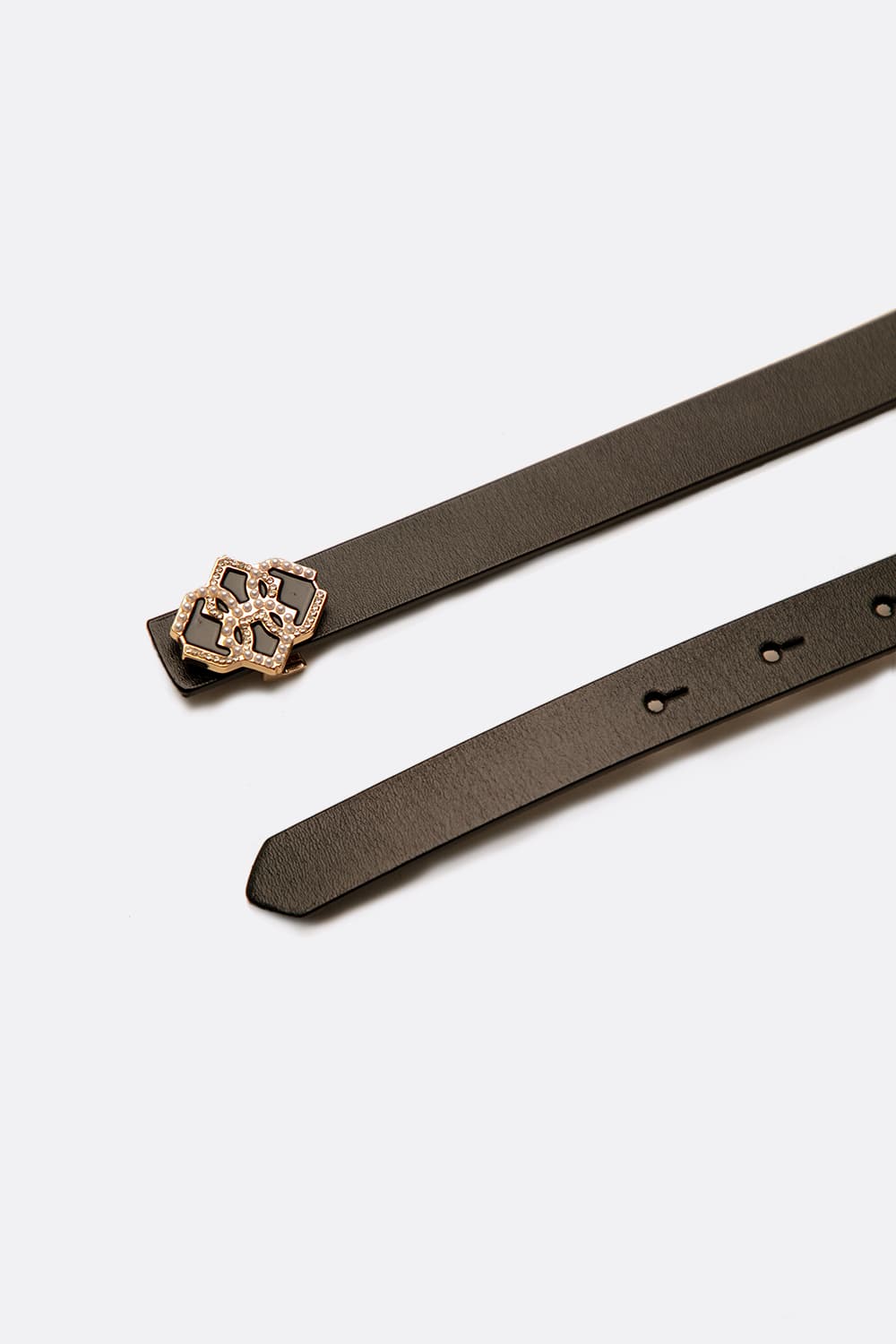 Mini Logo belt 100% genuine leather Made in Italy - Barone Firenze