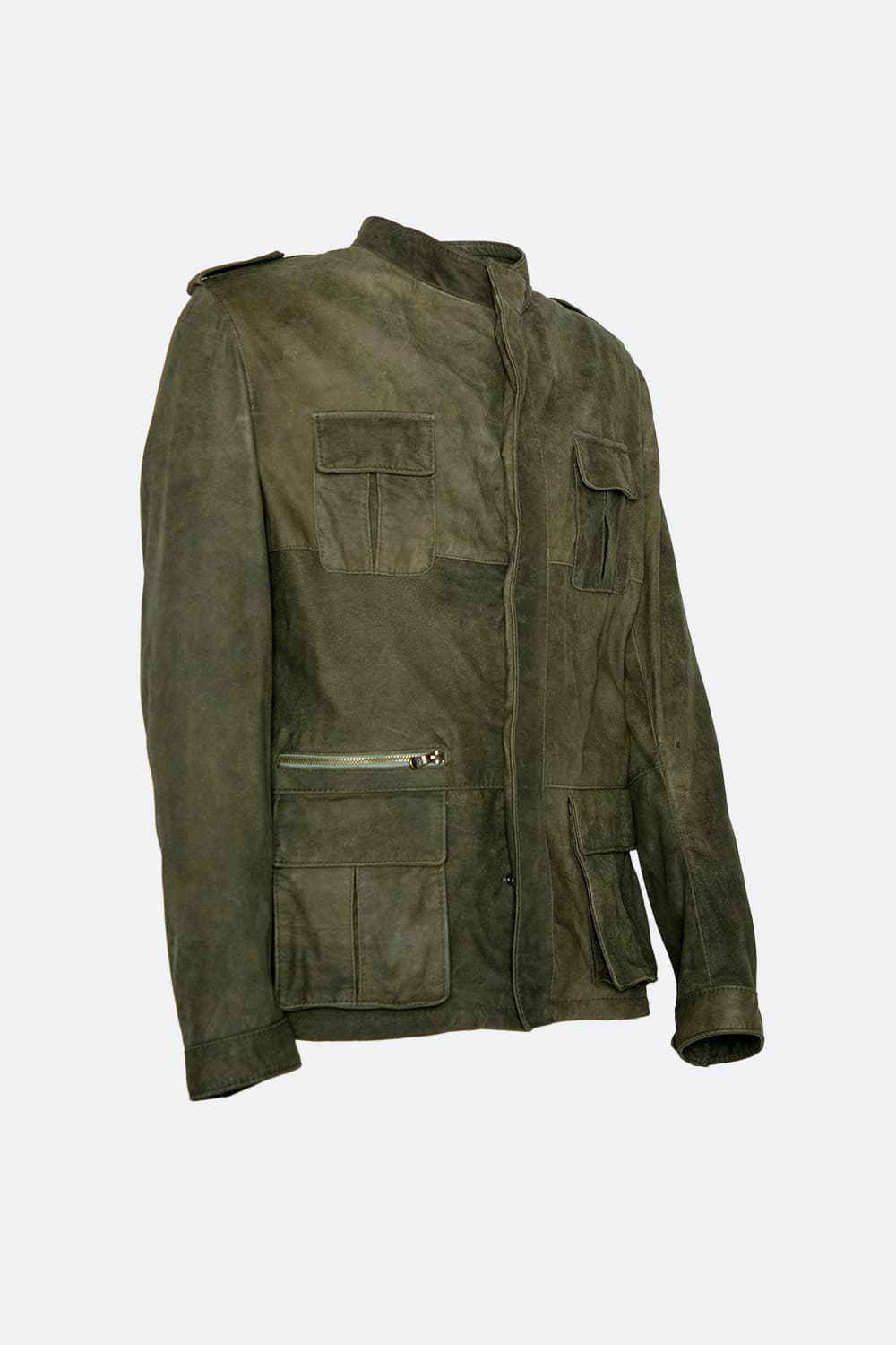 Francesco Oleato Verde 100% genuine leather Made in Italy - Barone Firenze