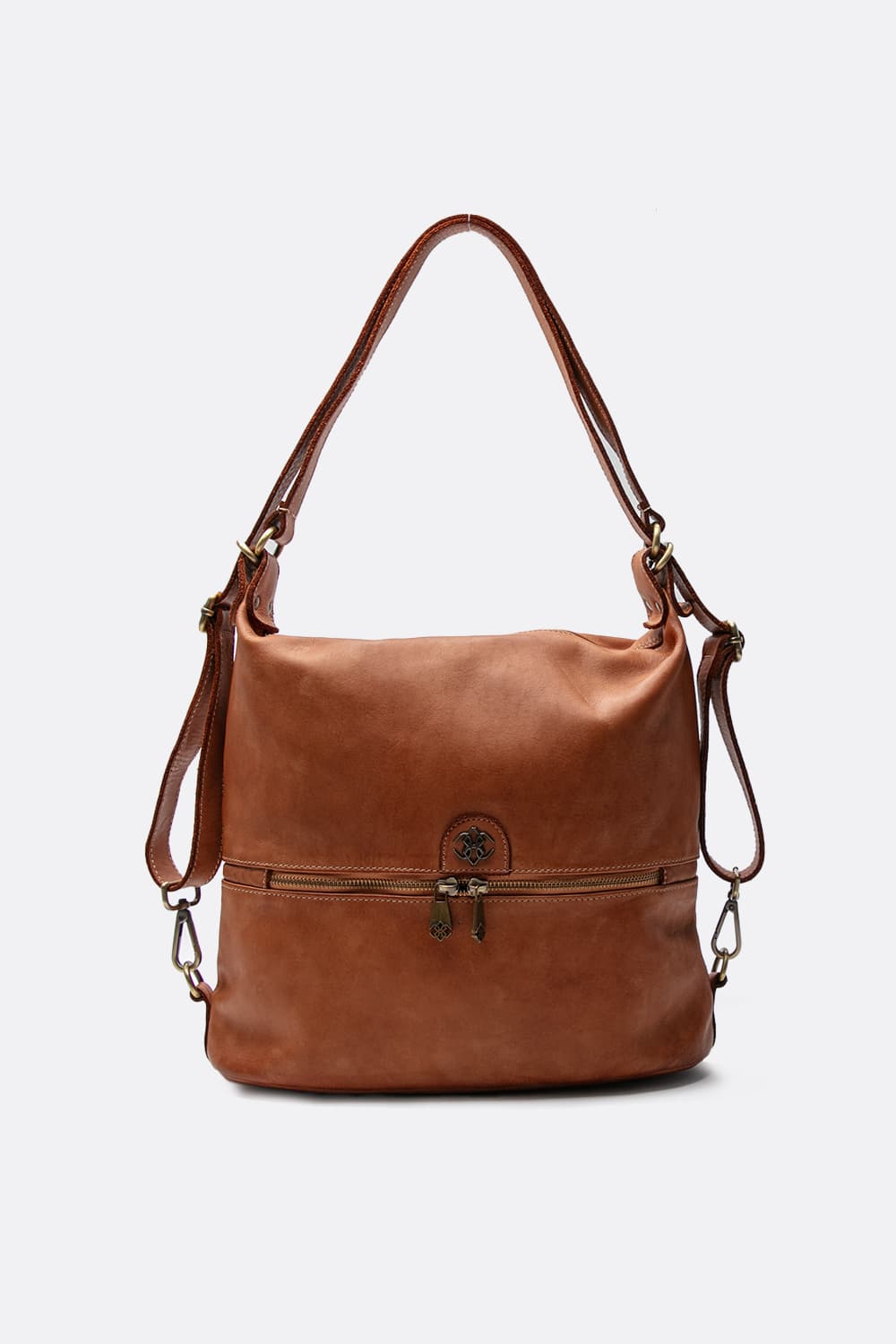 Ghibellina Backpack Bag 100% genuine leather Made in Italy - Barone Firenze