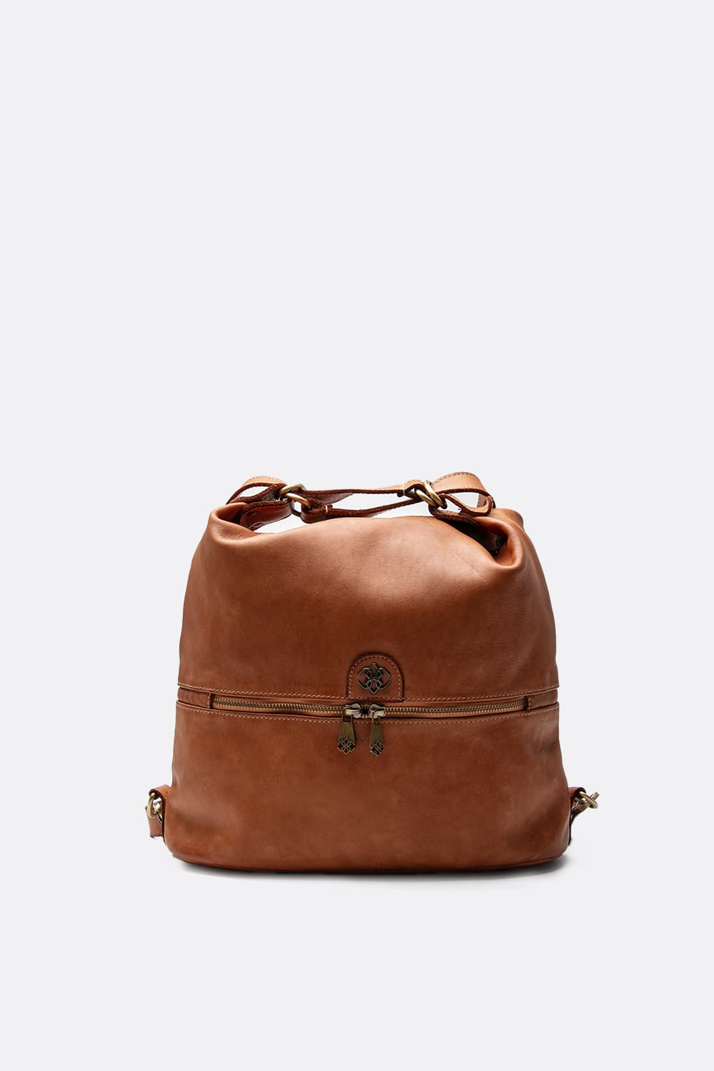 Ghibellina Backpack Bag 100% genuine leather Made in Italy - Barone Firenze