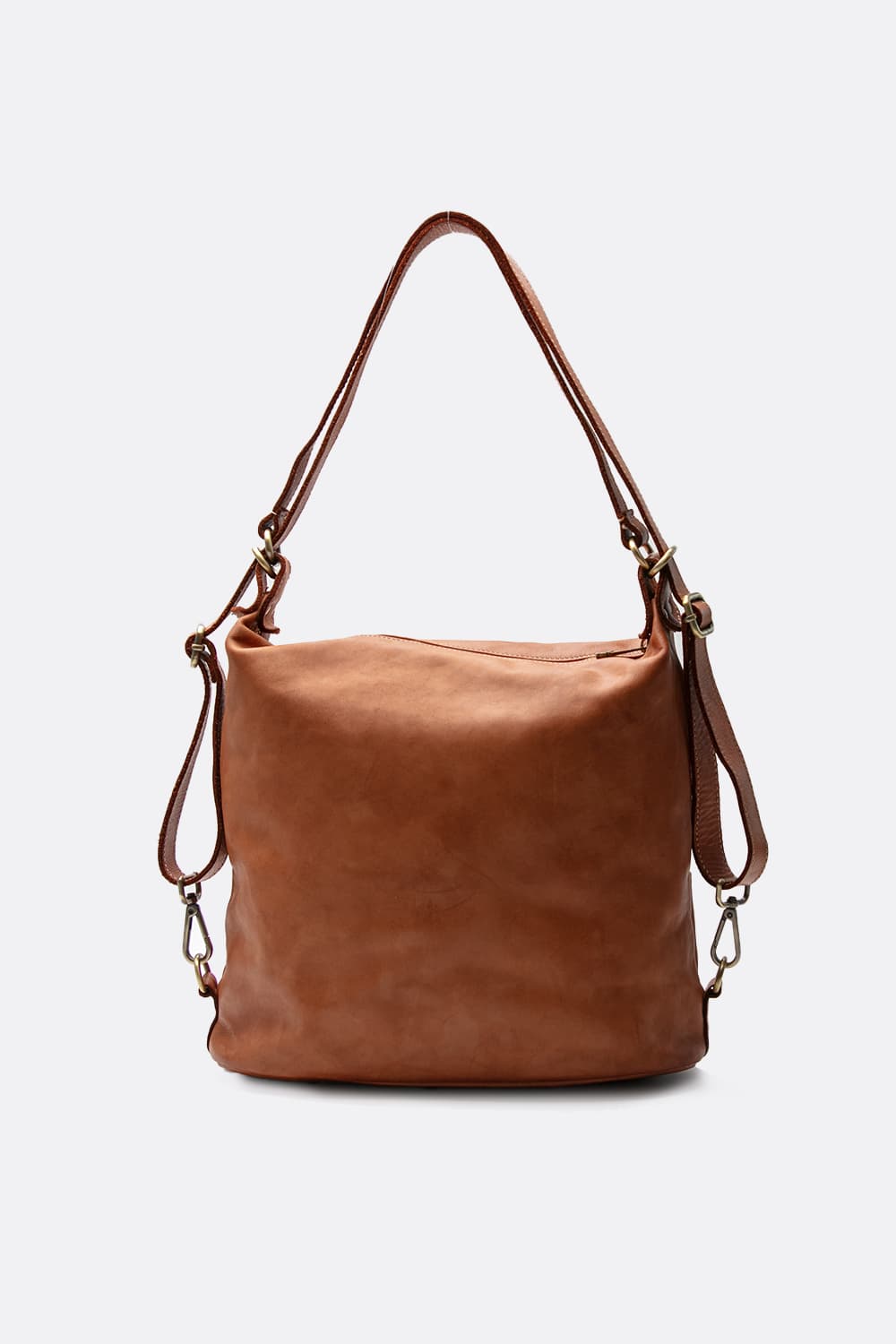 Ghibellina Backpack Bag 100% genuine leather Made in Italy - Barone Firenze