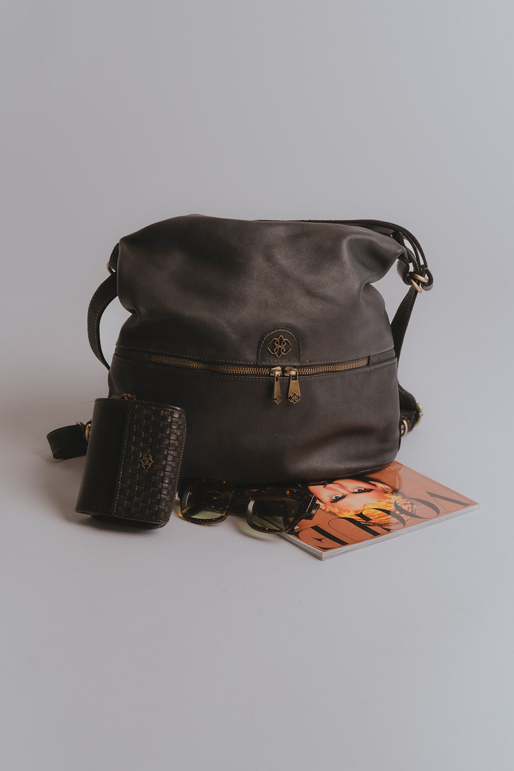 Ghibellina Backpack Bag 100% genuine leather Made in Italy - Barone Firenze