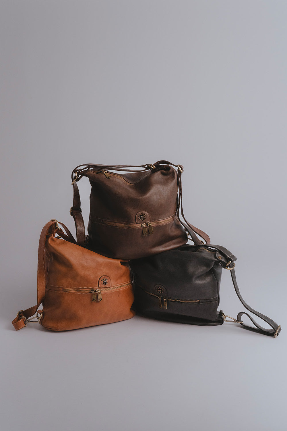 Ghibellina Backpack Bag 100% genuine leather Made in Italy - Barone Firenze