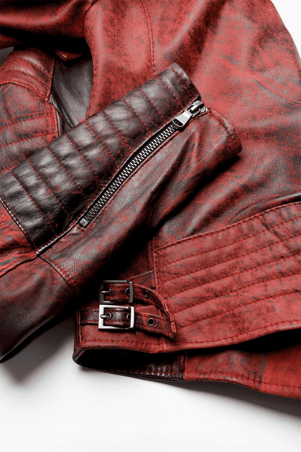 Chiodo Matteo Bike Nuvolato women's jacket 100% genuine leather Made in Italy- Barone Firenze