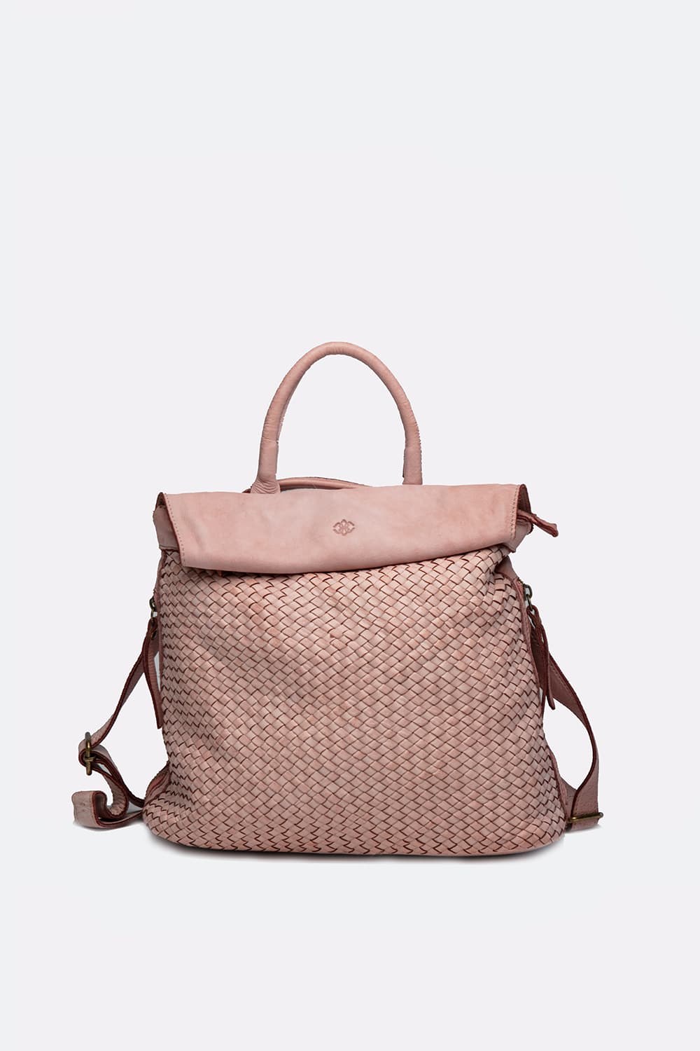 Pisa women's backpack 100% genuine leather Made in Italy - Barone Firenze