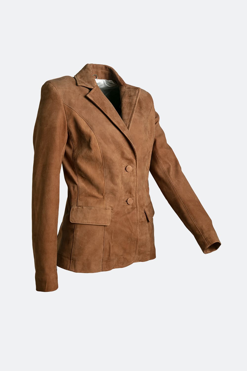 Blazer Rose Suede women's jacket 100% genuine leather Made in Italy - Barone Firenze