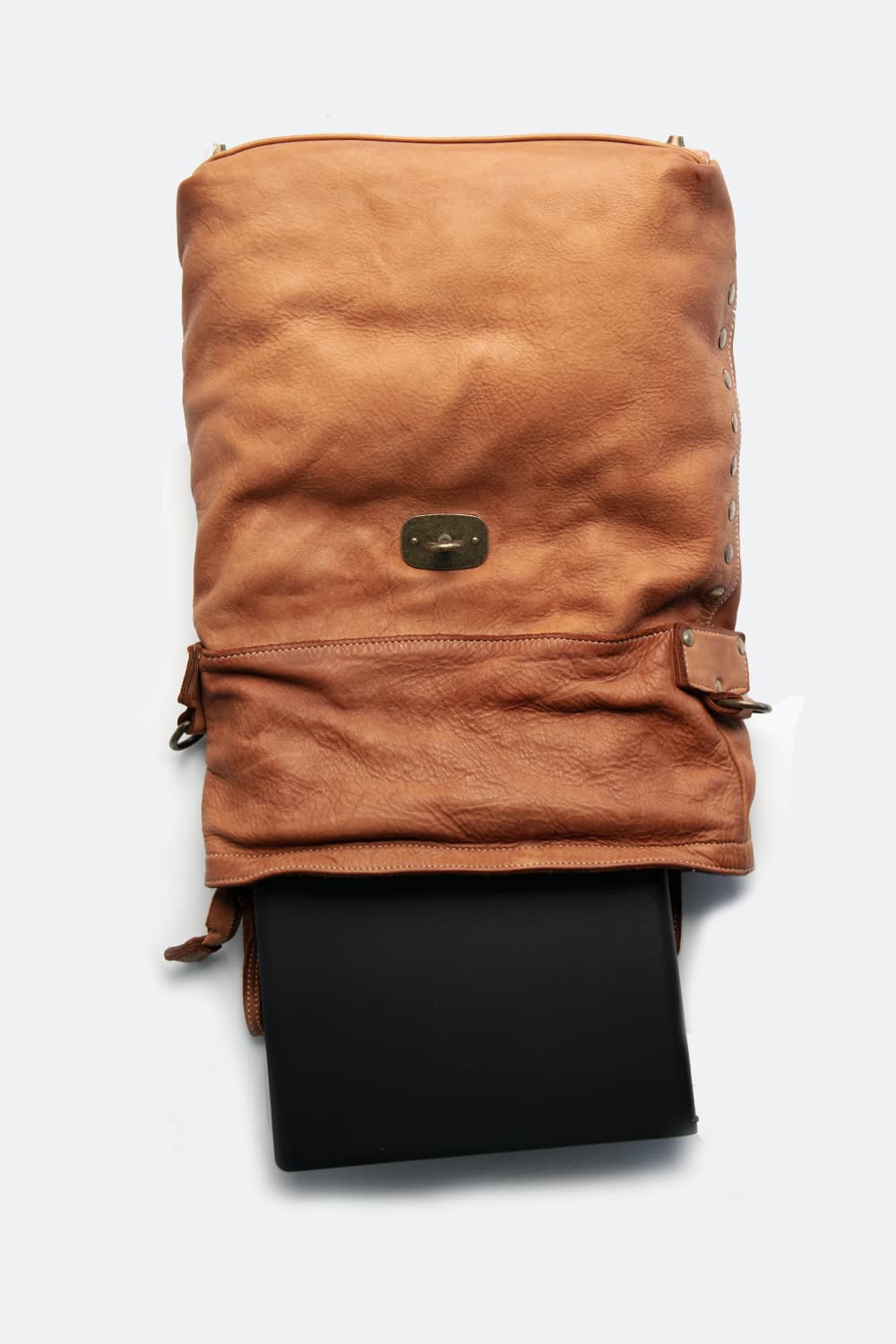 Forte Piccolo Backpack 100% genuine leather Made in Italy - Barone Firenze