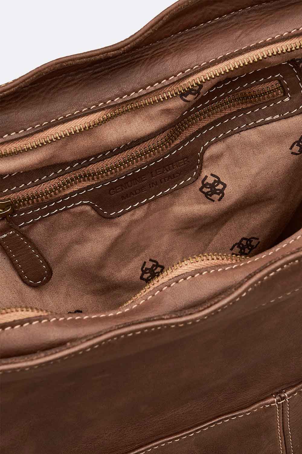Massa backpack 100% genuine leather Made in Italy - Barone Firenze